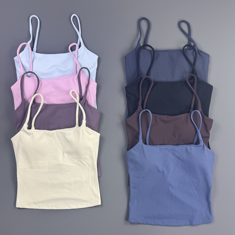 ジムトップ レディース スパゲッティストラップ キャミソール - Suspender Tank Top のレビューと価格
