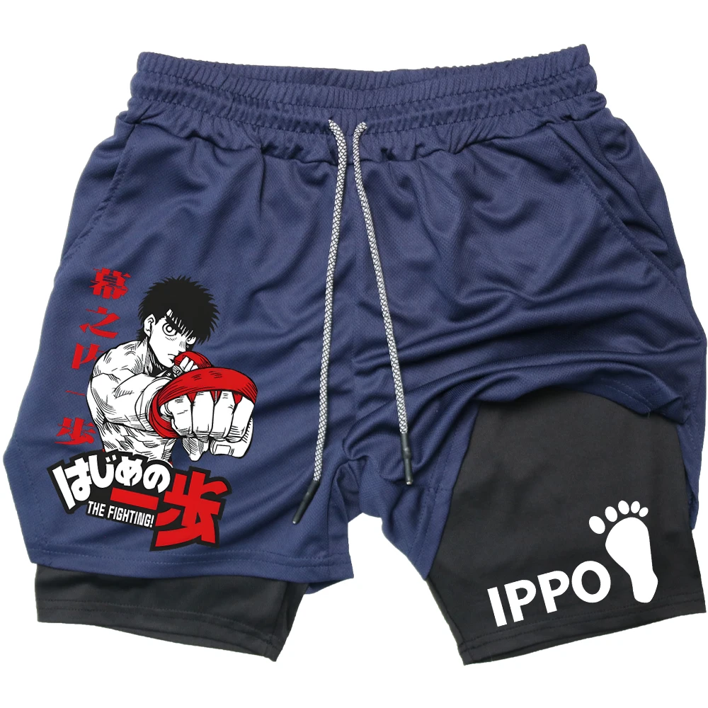 IPPO アニメジムショーツ男性ボクシングゴシックマンガ 2 - Compression Shorts Athletes のレビューと価格