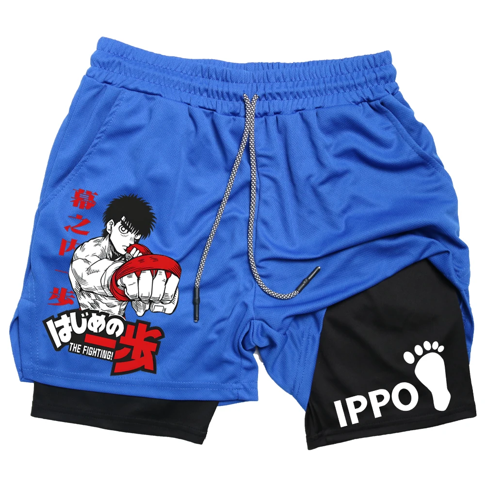 IPPO アニメジムショーツ男性ボクシングゴシックマンガ 2 - Compression Shorts Athletes のレビューと価格