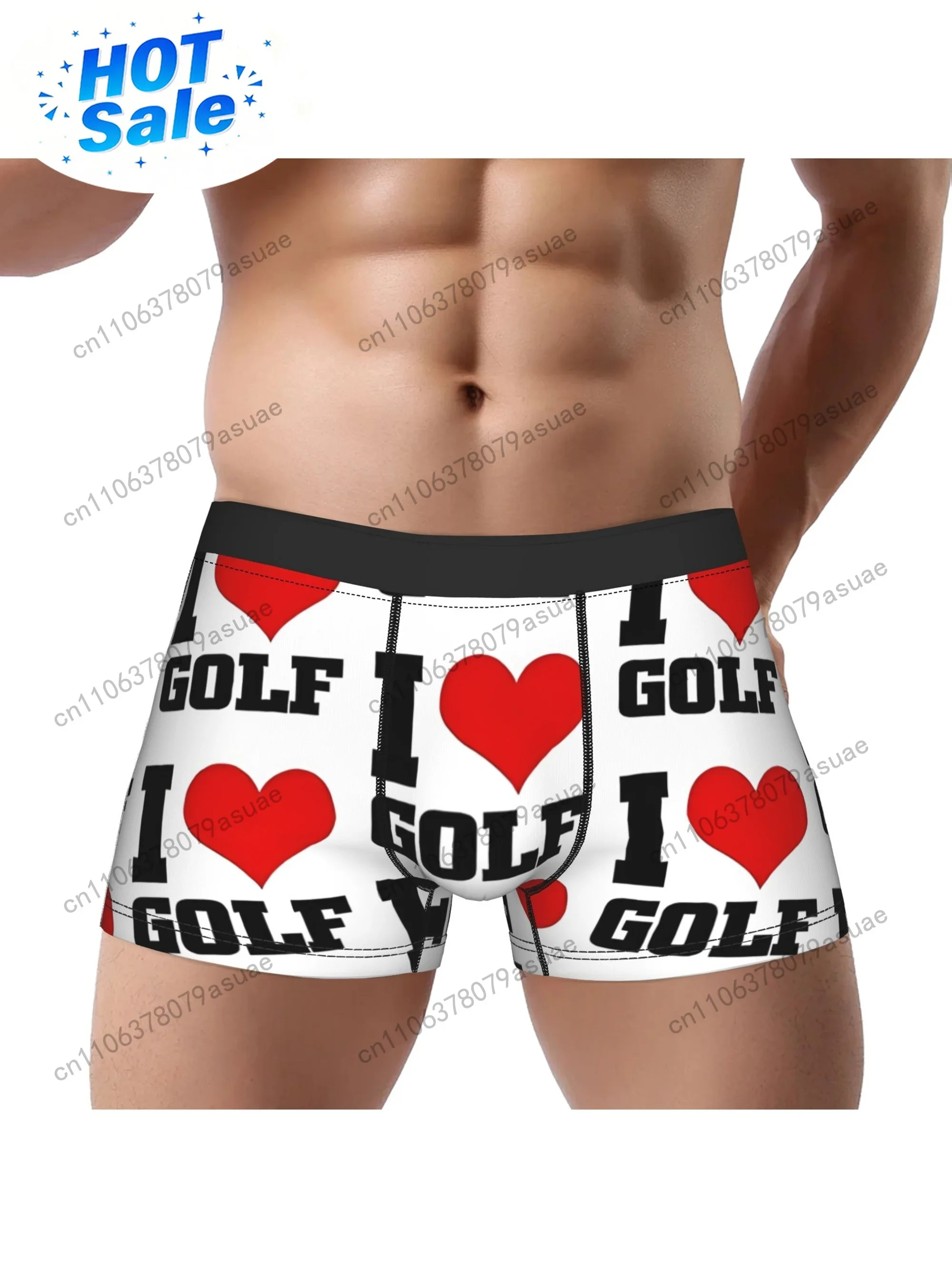 1pc メンズゴルフ下着 - 通気性のあるボクサーブリーフ/ - Quick Dry Underwear のレビューと価格