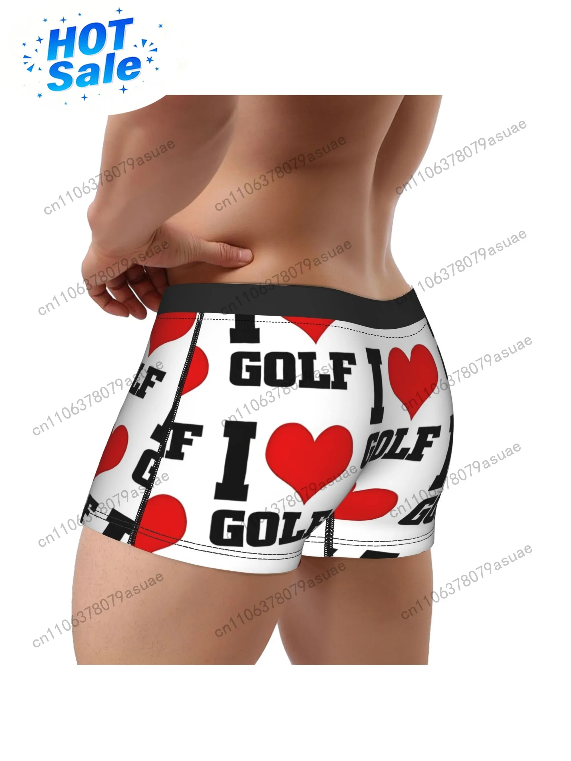 1pc メンズゴルフ下着 - 通気性のあるボクサーブリーフ/ - Quick Dry Underwear のレビューと価格