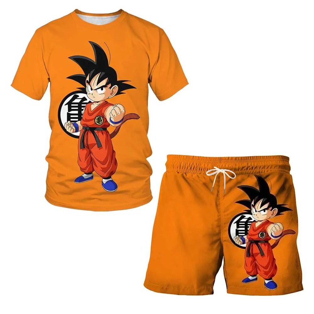 2026年夏 ドラゴンボール キッド悟空 雲柄プリント Tシ - T Shirt Tight Fit のレビューと価格