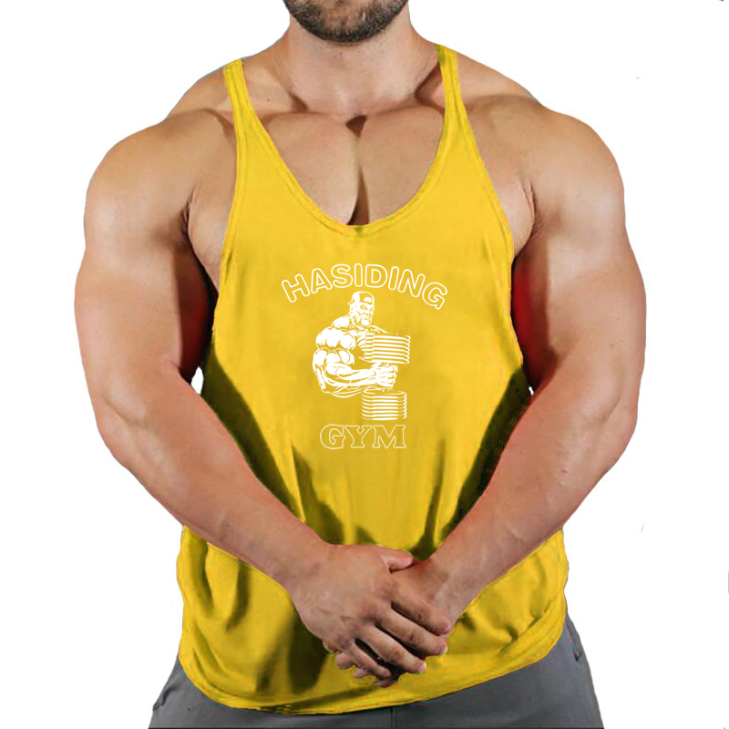 男性用ノースリーブTシャツ,アンダーシャツ,体操服,綿,筋肉 - Sleeveless Undershirt のレビューと価格